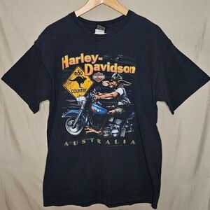 Harley‎ Davidson Australia Kangaroo Graphic T-Shirt